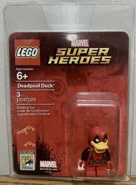 Figuki Lego SDCC Deadpool Duck Sheriff Super Heroes 2 sztuki