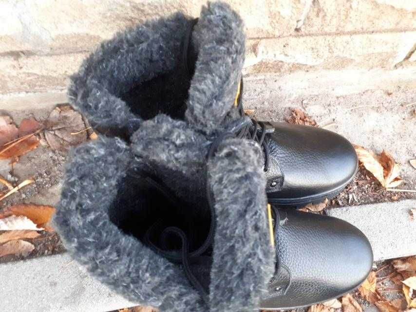 Берцы, Берци, Ботинки, Черевики, мужские зимние кожа на меху до 50р