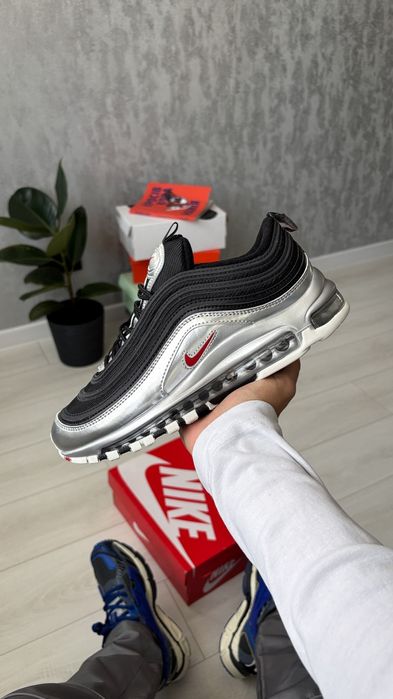 Nike Air Max 97 QS Black Silver (40-45)