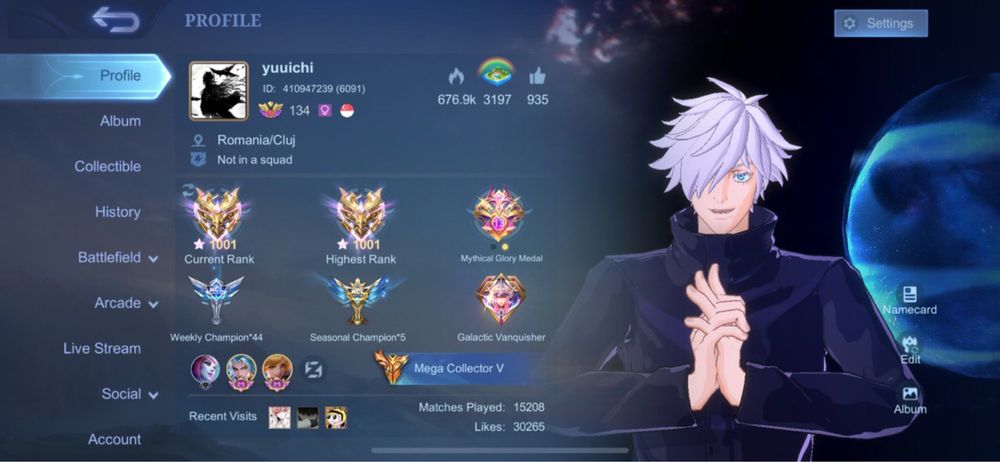 Буст Mobile Legends