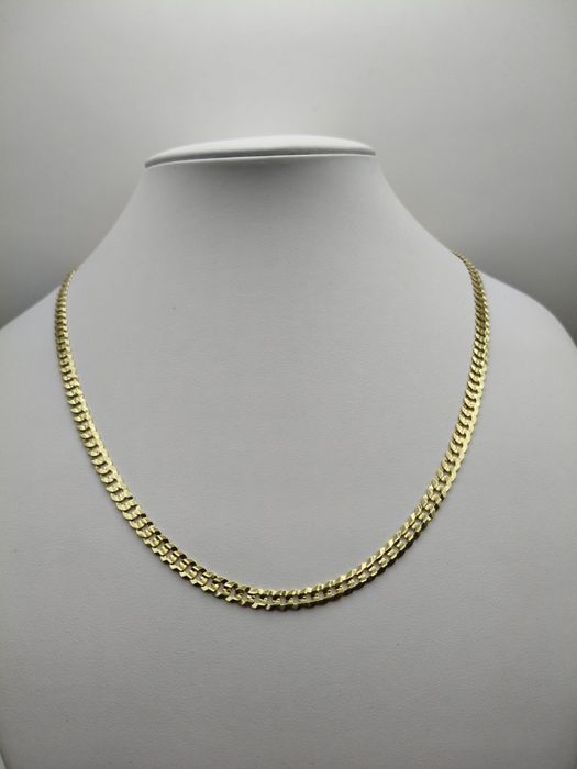 Złoty Łańcuszek Pancerka Pr.585 14K Nowy 60cm