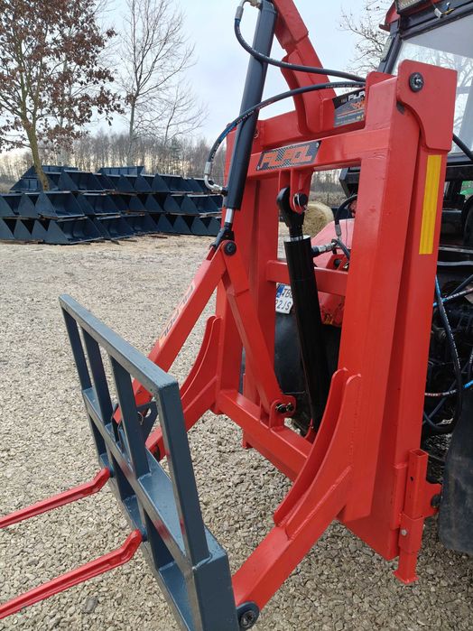 Szufla łycha łyżka podnośnik hydrauliczny tur na Tuz 3,5m tył traktora