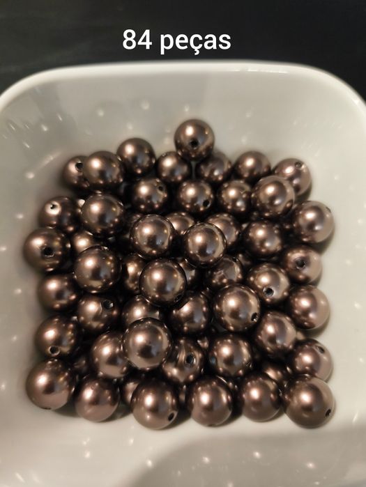 Lote 659 peças para fazer bijuterias