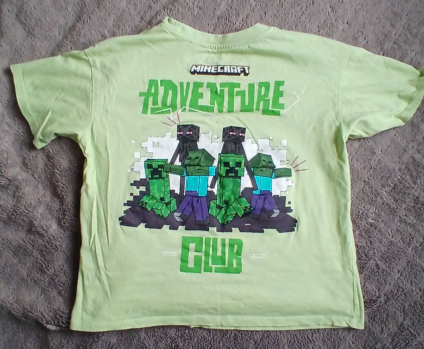 Koszulka Minecraft Adventure Club – rozmiar 140