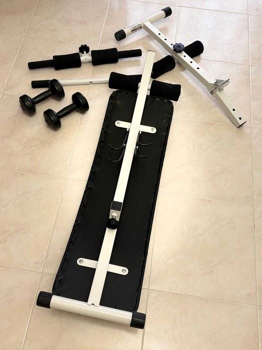 Abdominal Bench with Weights440943355951196163