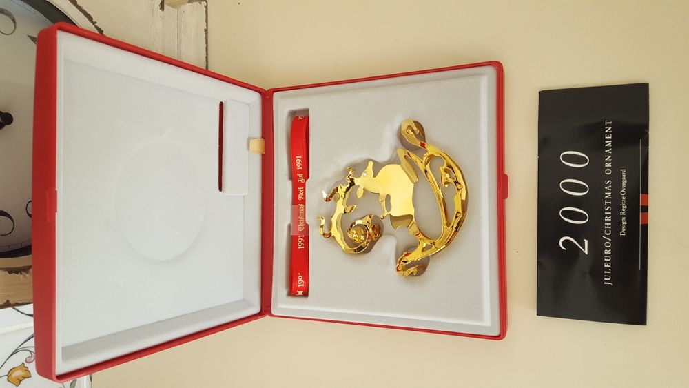 Georg Jensen 24 quilates