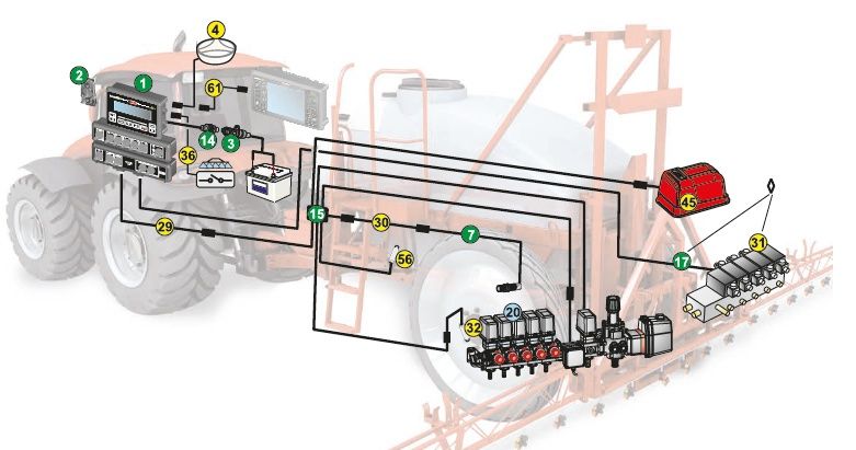 Komputer do opryskiwacza Bravo 180S ARAG PROMOCJA do wyczerpania