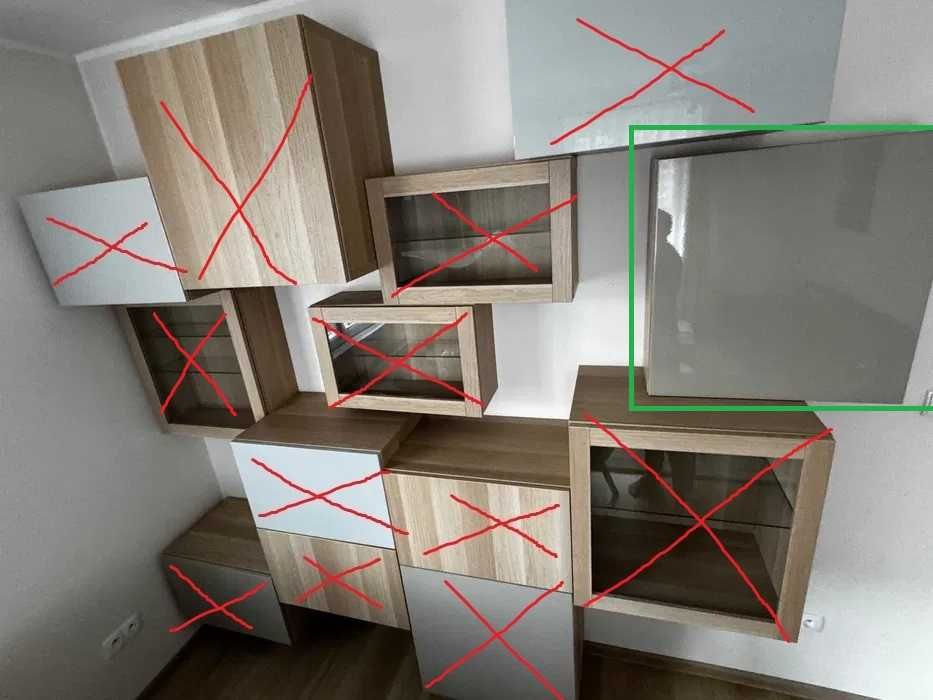 Szafka wisząca IKEA BESTA - stan bardzo dobry