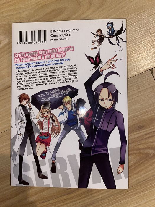 Servamp część 3 manga