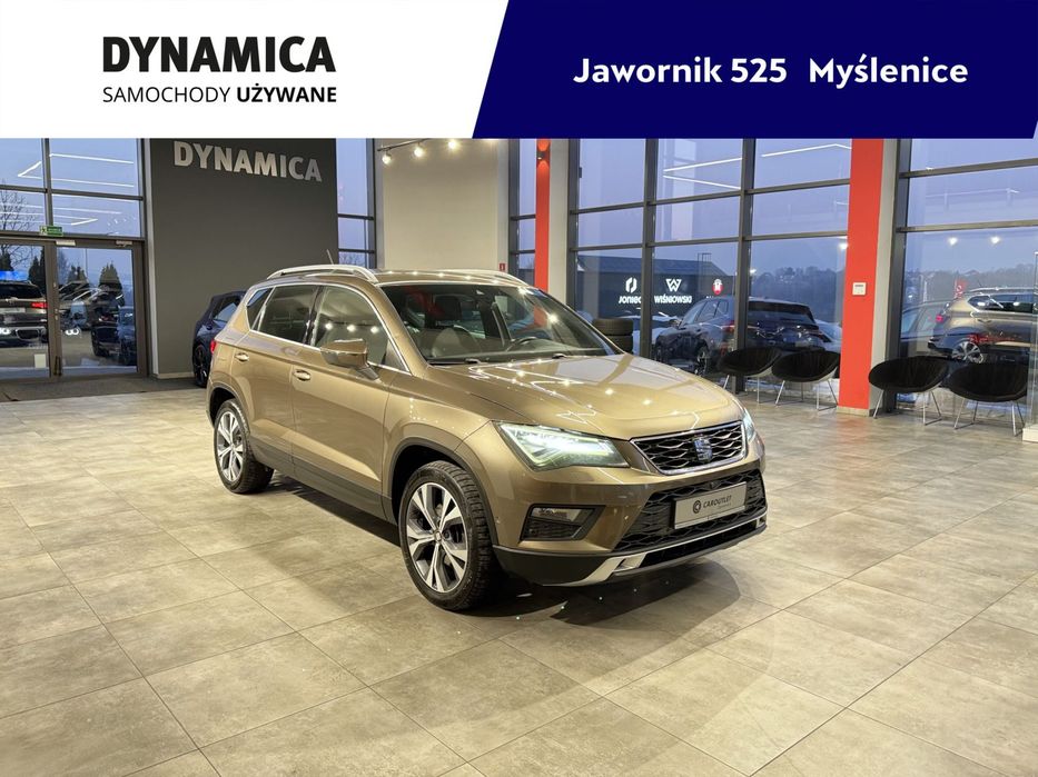 Seat Ateca VAT 23% Xcellence 2.0TDI 190KM DSG 4drive 2016 r., salon PL