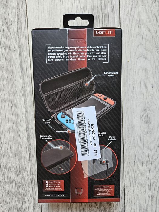 Etui Nintendo Switch Nowe Model Venom VS4793