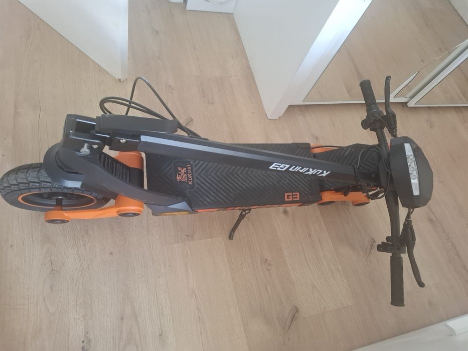 Trotinete KuKirin G3 (1200W) - Como Nova / Bateria Impecável + Piscas