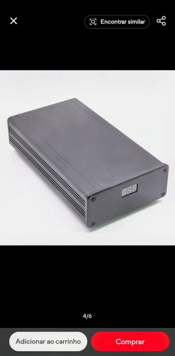 Fonte Linear Hi-Fi 50W Ultra-Low Noise (12V 3A)