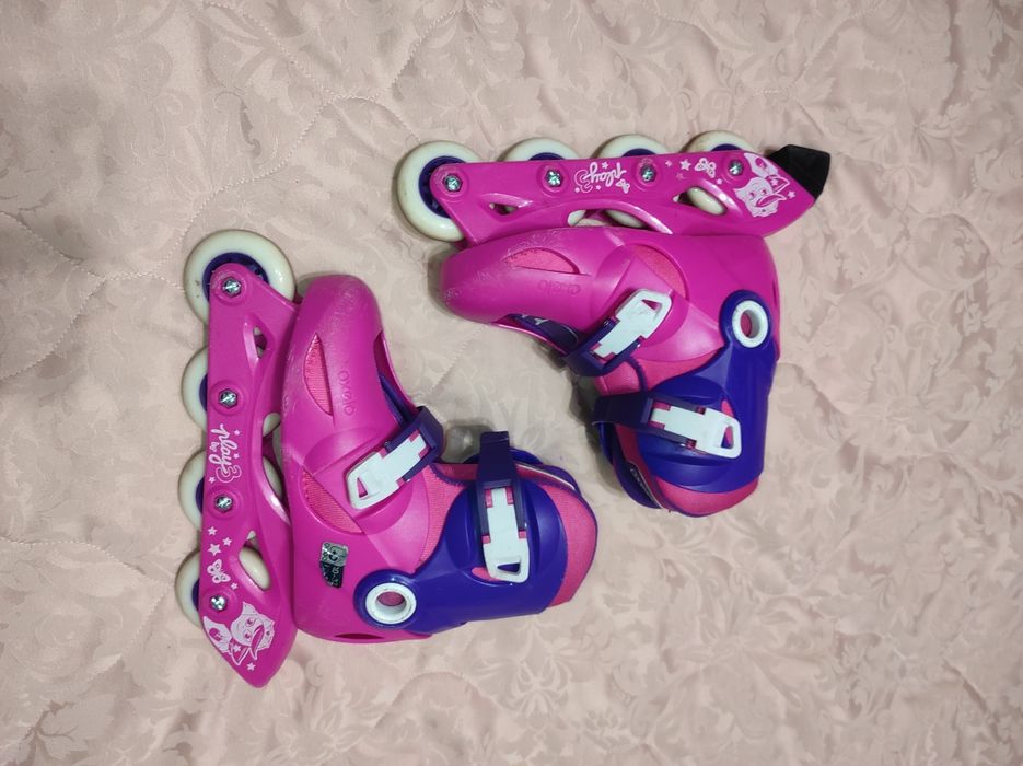 Ролики розсувні Oxelo 30-32р. 19-20см оригінал гарний стан