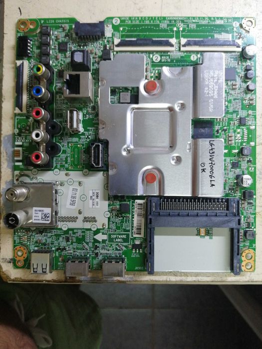 Várias main-boards para tv