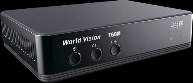 Приставка тюнер приёмник ресивер  DVB-T2  World Vision Т60M