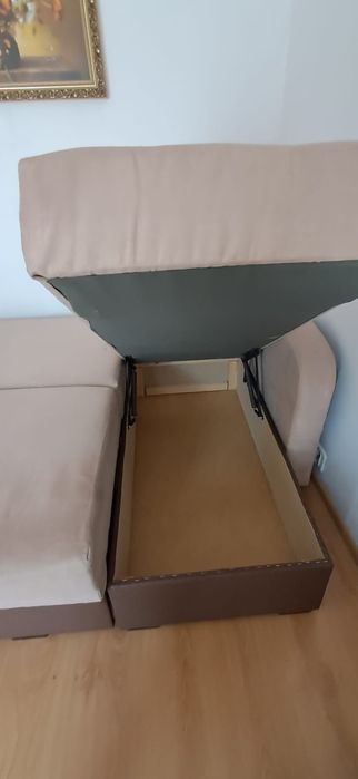 Narożnik z pojemnikiem