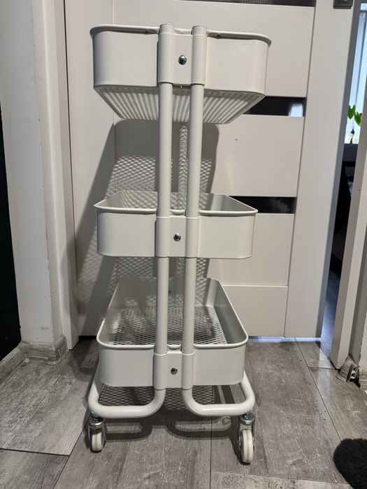 RÄSKOG wozek ikea bialy