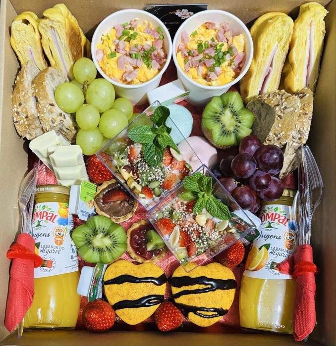 Box pequeno-almoço 2 pessoas