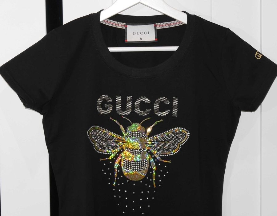 Gucci piękna bluzeczka cyrkonie nowa 36 S