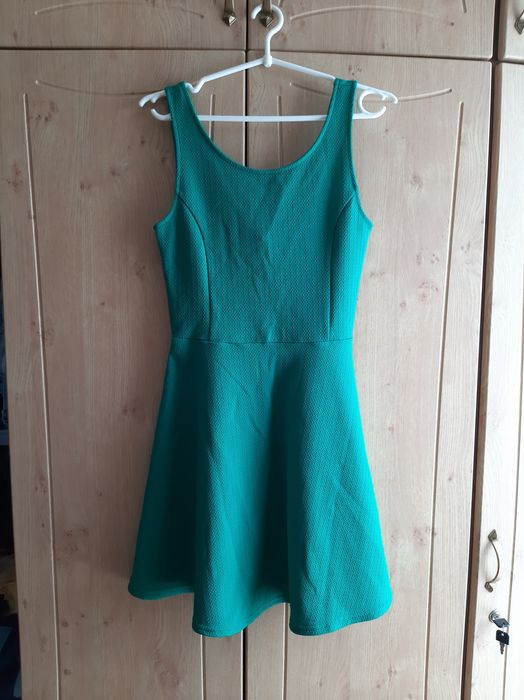 Zielona sukienka 36 H&M