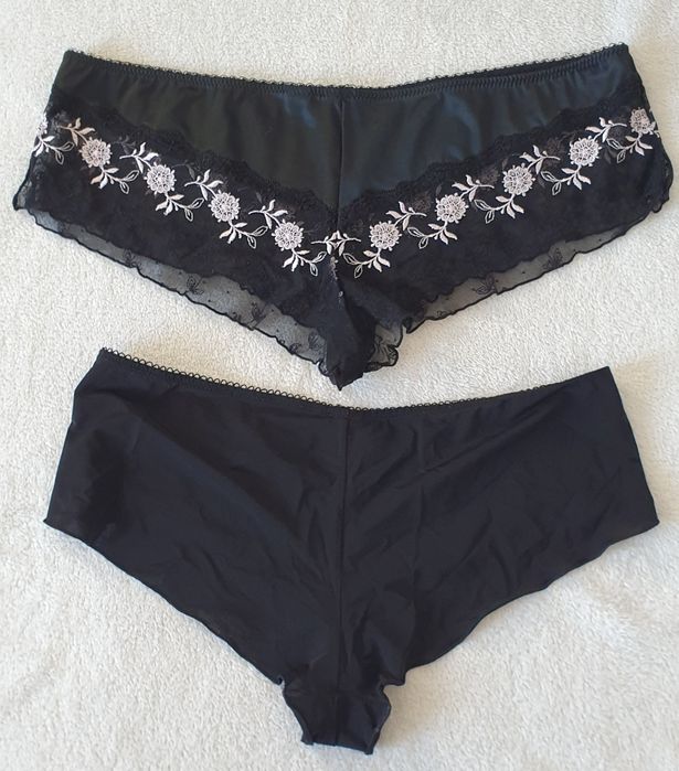 Majtki Damskie Czarne XL
