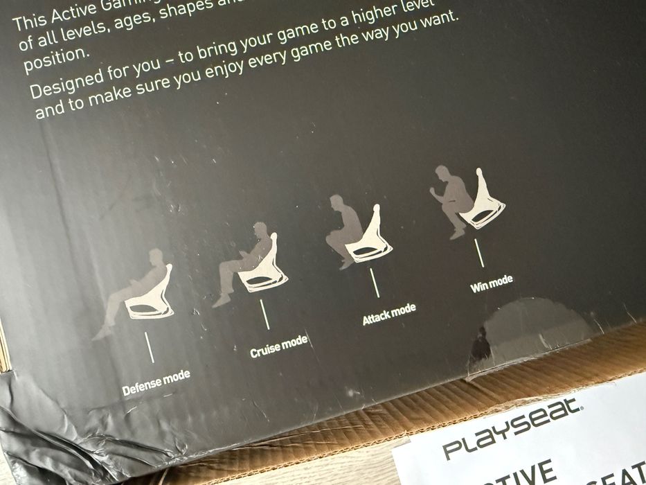 Fotel gamingowy Playseat Puma Active Gaming Seat – Stan Idealny, Pudełko