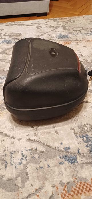 Kufer na kask skuter odpinany z siedziskiem