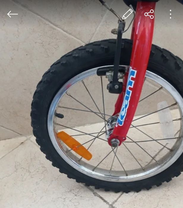 Bicicleta de criança