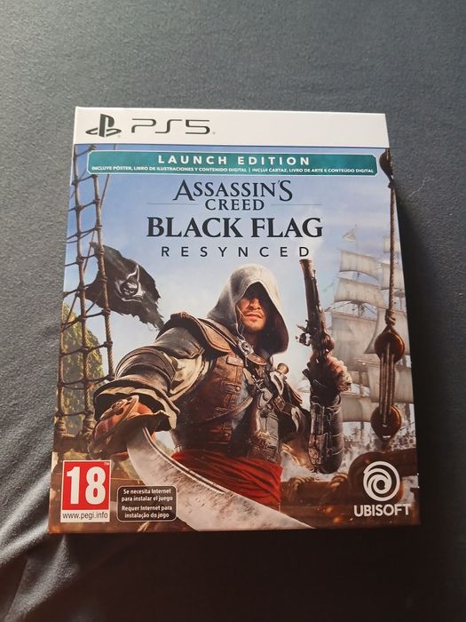 Jogo ps5 Assassin's Creed Black Flag  edição especial