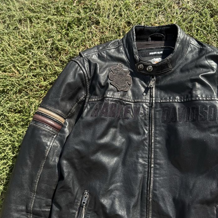 Кожаний бомбер harley davidson, vintage, archive, opium