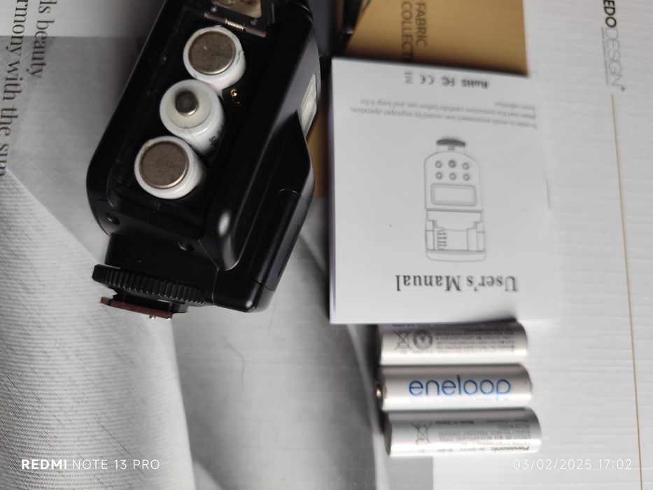 Фотоспалах Andoer gn40 Flash LED With Bracket for Canon Nikon Olympus