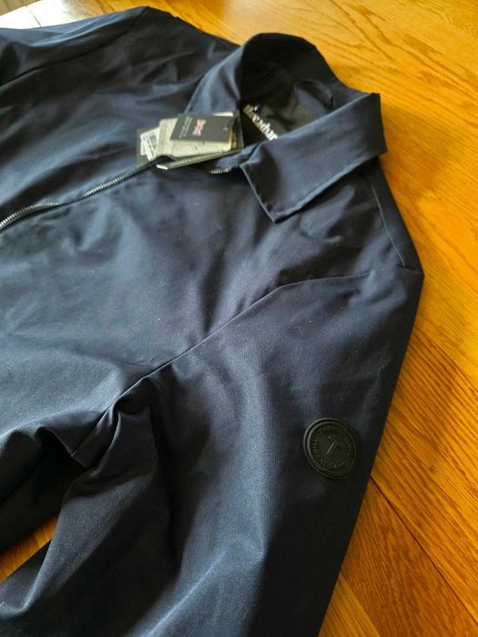 Kurtka męska Threadbare Roz -L nowa nie przemakająca ciemny granat