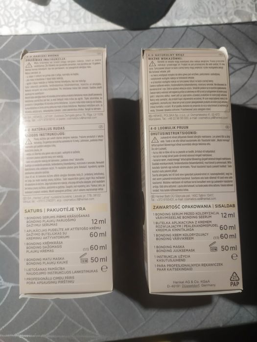 Pielęgnująca farba w kremie naturalny brąz 2 szt