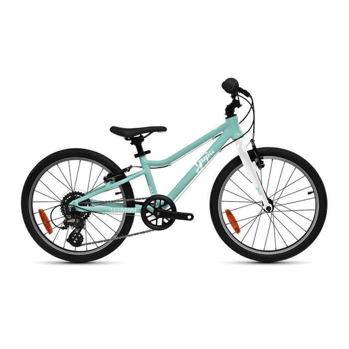 ULTRA LEKKI rowerek dziecięcy YUPII koła 20" , 7,7 kg MIĘTA MIĘTOWY