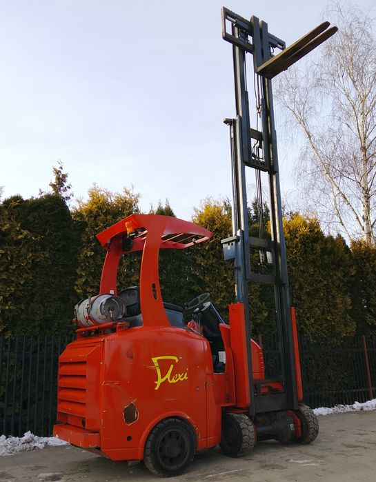 Wózek Widłowy Flexi Gas LPG Widlak Triplex Udźwig 2 t Wysokość 420 cm