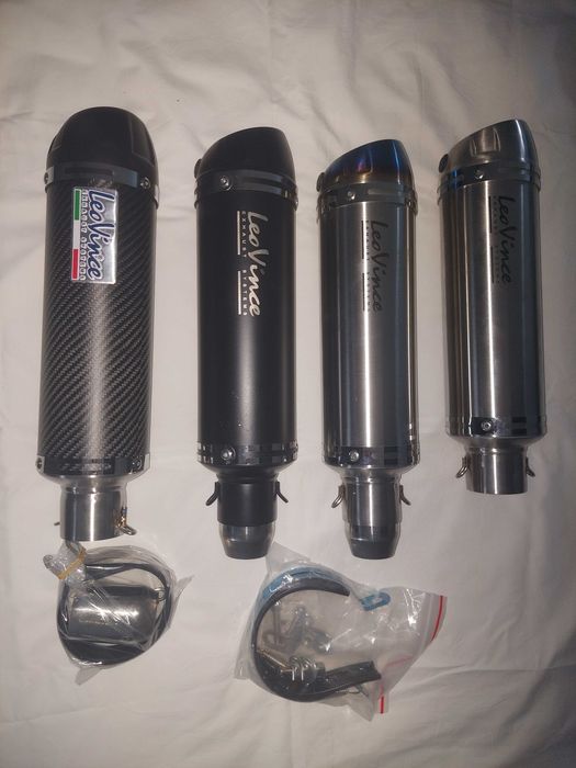 ponteira de escape leovince universal