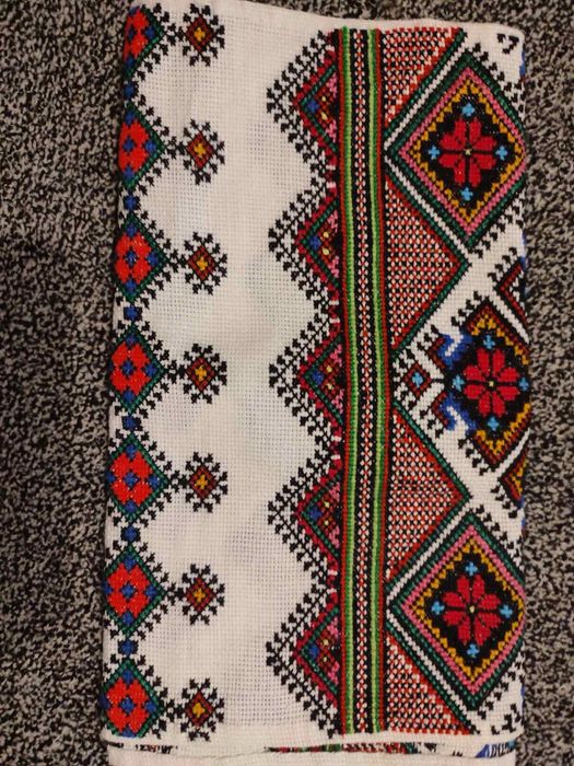 Весільний рушник, вишитий.