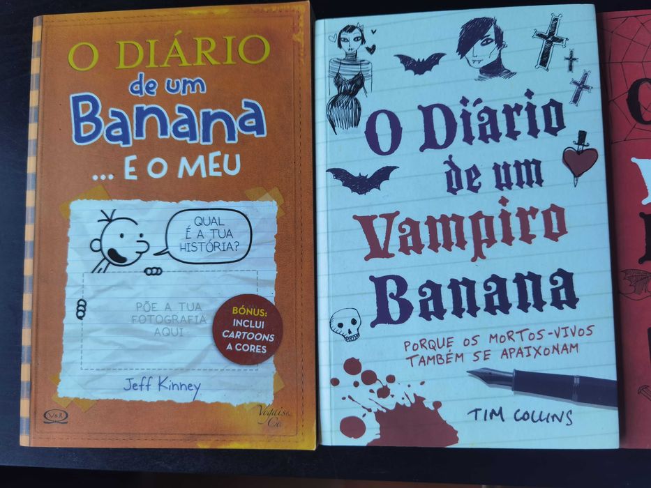 Livros "O diário de um Banana"
