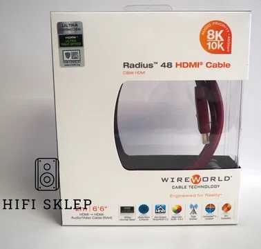 Wireworld RADIUS-48 - Kabel HDMI 2.1 8K - 1m