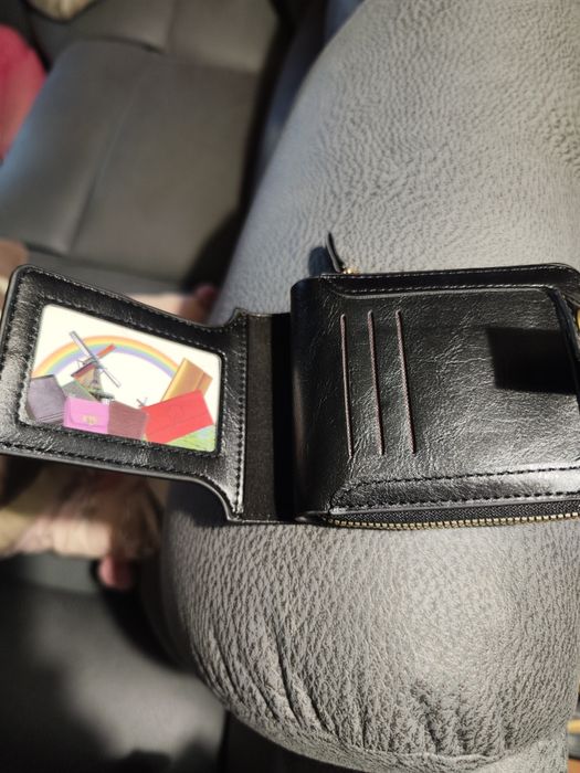 Carteira preta de homem