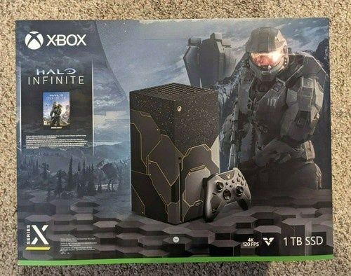 Xbox Series X Edição Halo Infinite - Nova Selada