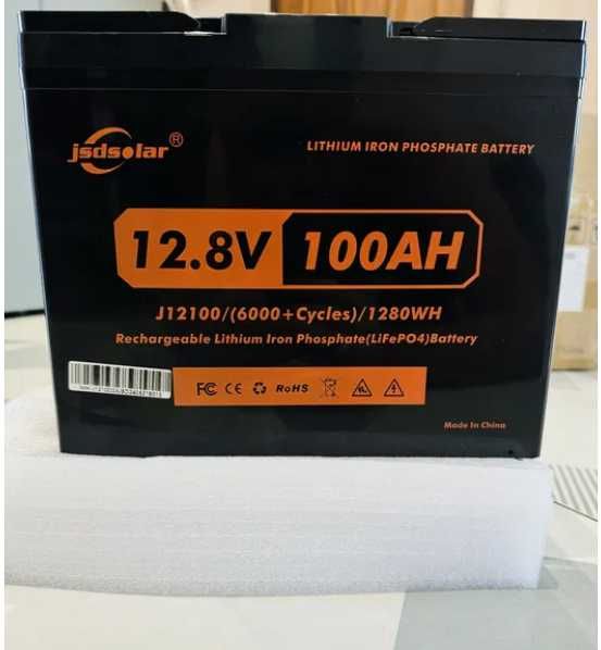 LiFePo4 акумулятор jsdsolar 12V 100 Ah.