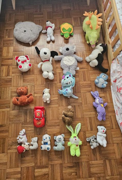 Peluches, bonecos