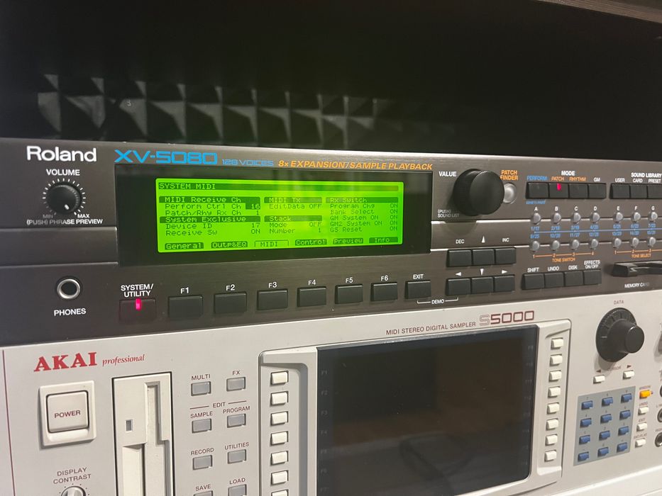 Roland XV-5080 (訳あり) + ExpansionBoard 7枚 Roland XV-5080 (訳