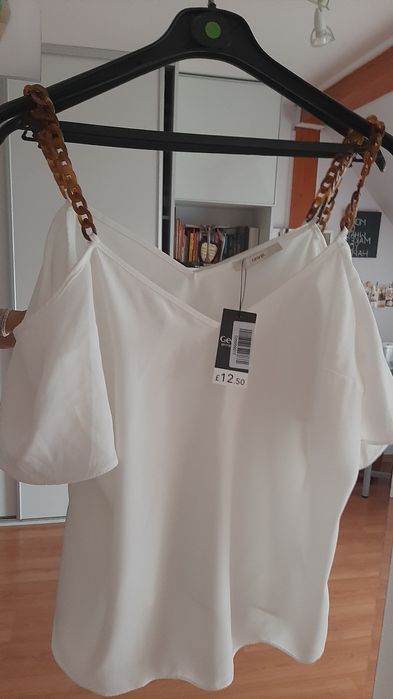 Bluzka  biała  m