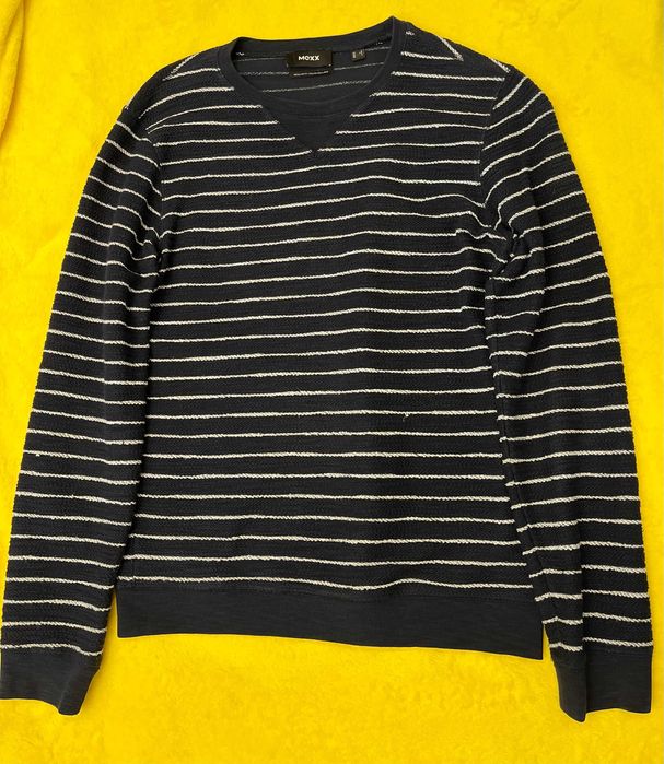 Свитшот темно-синий в полоску Mexx