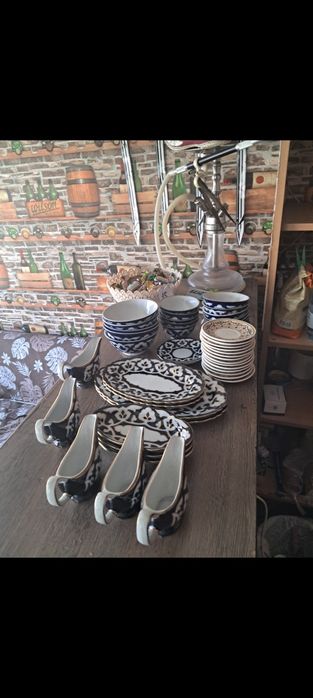 Посуда для,кафе восточная и европейская тарелки катрюьля казаны ложки