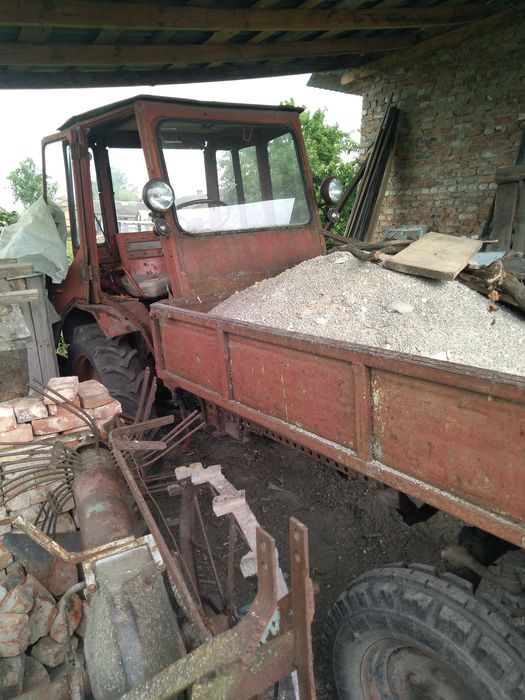 Трактор  т 16 та саморобний