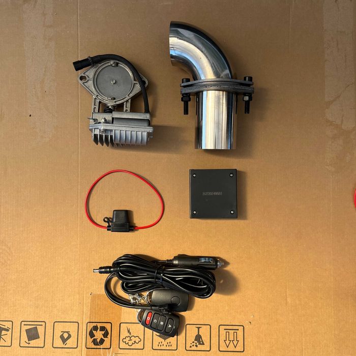 Электрическая вакуумная заслонка Ауди БМВ Мерседес Порше на выхлопную